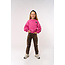 Jeans mom fit Panya feather gray aop