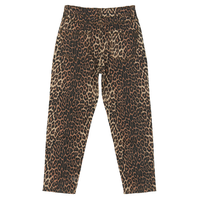 Jeans mom fit Panya feather gray aop