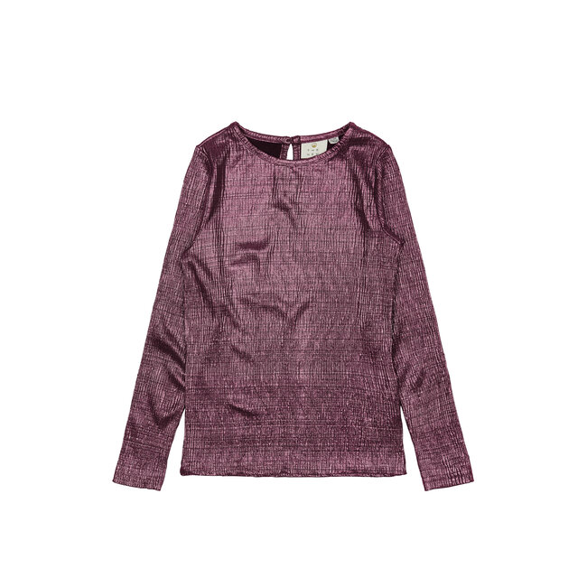 Longsleeve Pleat ibis rose