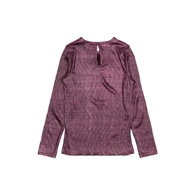 Longsleeve Pleat ibis rose
