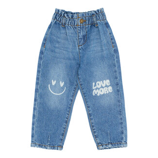 The New Siblings Carrot jeans Pida medium blue denim