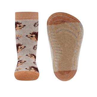 Ewers Ewers antislip sokken Egel beige melange
