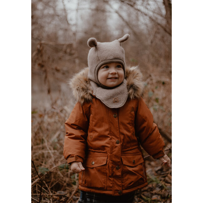 Mikk-Line wollen muts met oren melange denver