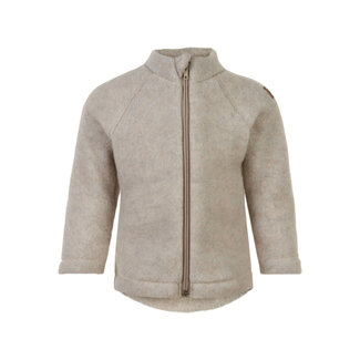 Mikk-Line Mikk-Line wollen jasje melange offwhite