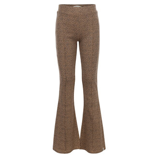 Looxs Rib flaire pants mini leopard