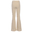 Velvet rib flaire pants soft sand