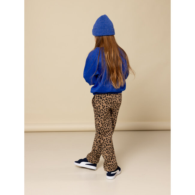Interlock pants leopard ao