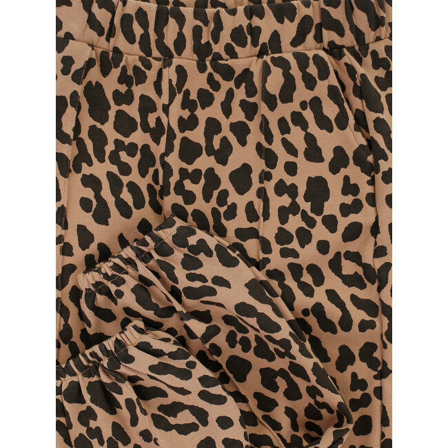 Interlock pants leopard ao