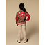 Sweat baseball jacket leopard ao