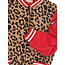 Sweat baseball jacket leopard ao