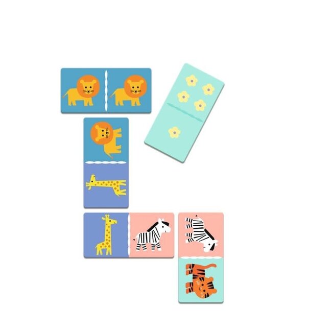 dj08276 Wilde dieren - 5 Spellen