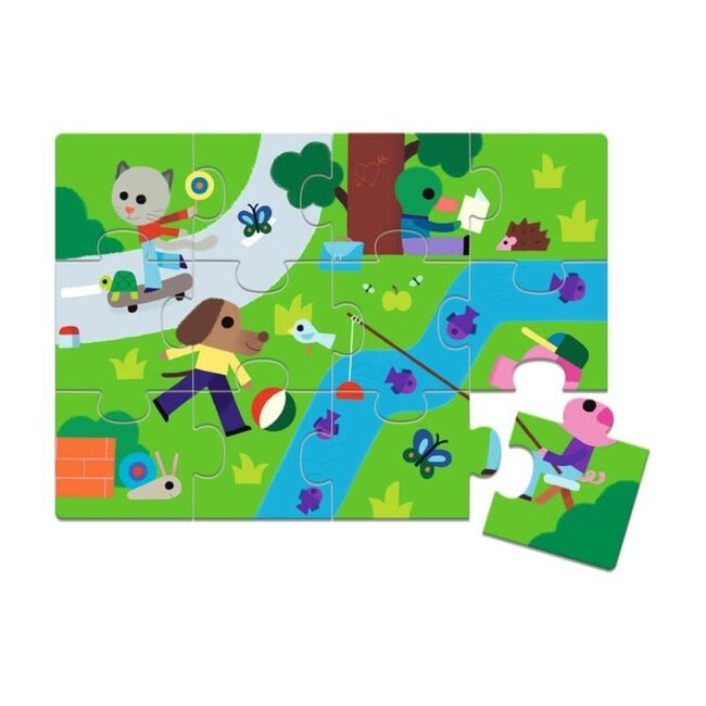 Djeco Op de boerderij - 5 SPELLEN