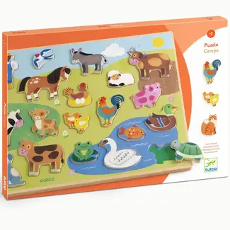 Djeco DJ01835 Puzzel Campo