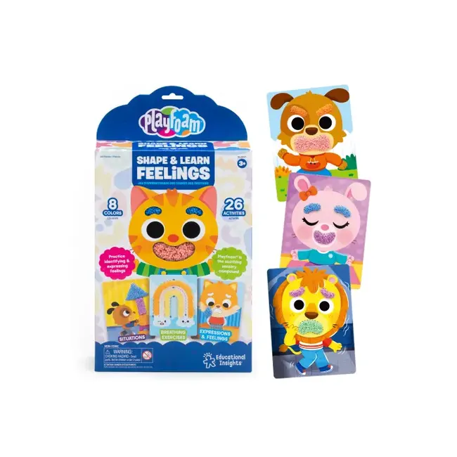 Learning Resources - Playfoam® Shape & learn Feelings
