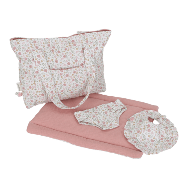 Poppen verzorgingstas Soft flowers