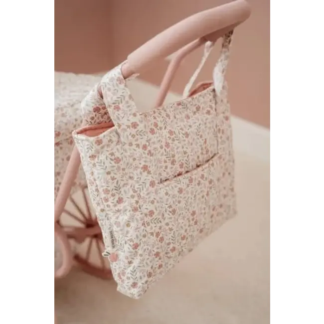 Poppen verzorgingstas Soft flowers