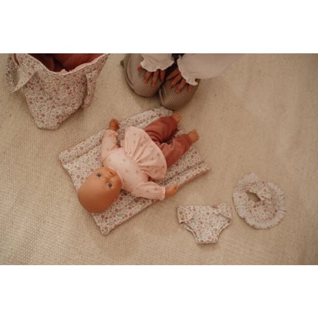 Poppen verzorgingstas Soft flowers