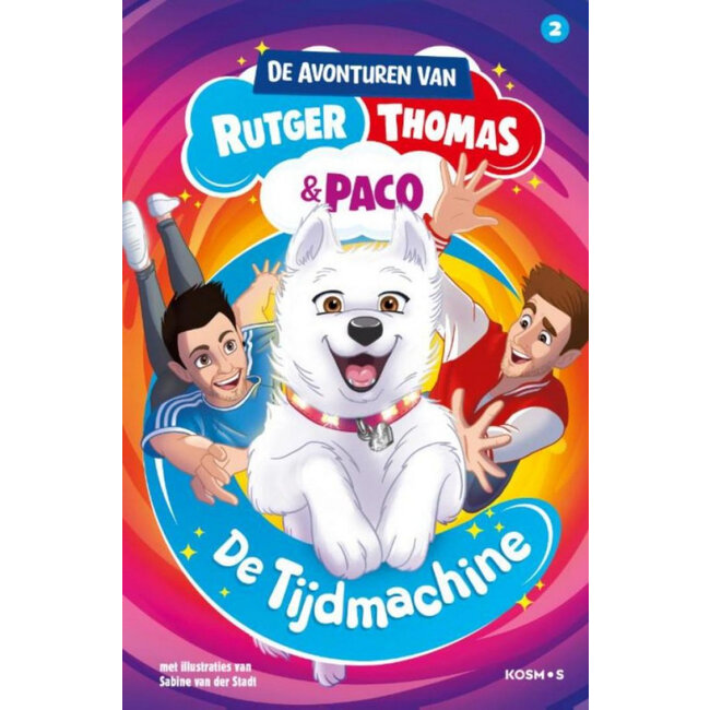De avonturen van Rutger, Thomas en Paco Paperback  - De tijdmachine
