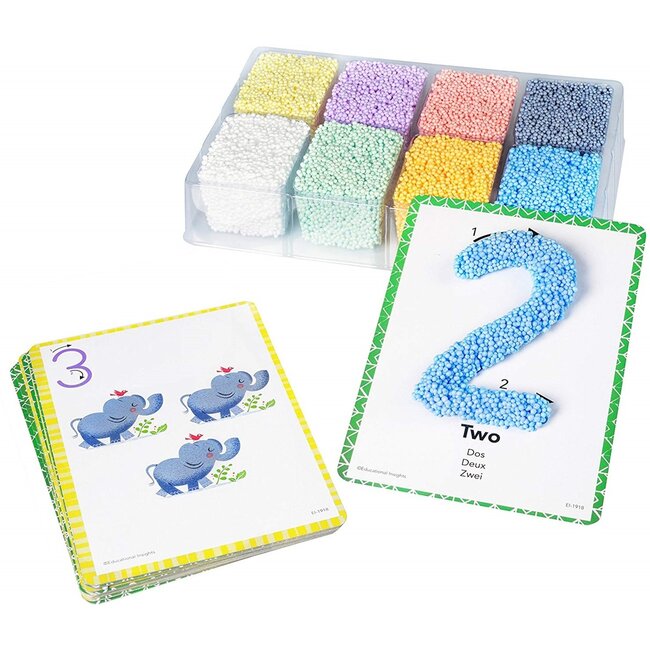 Learning Resources - Playfoam® Shape & learn numbers set