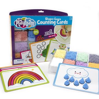 Learning Resources Playfoam® Shape & learn counting cards