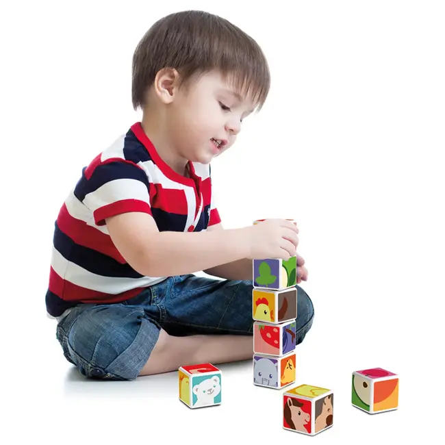 Geomag Magicube Printed animal friends + cards 7pcs