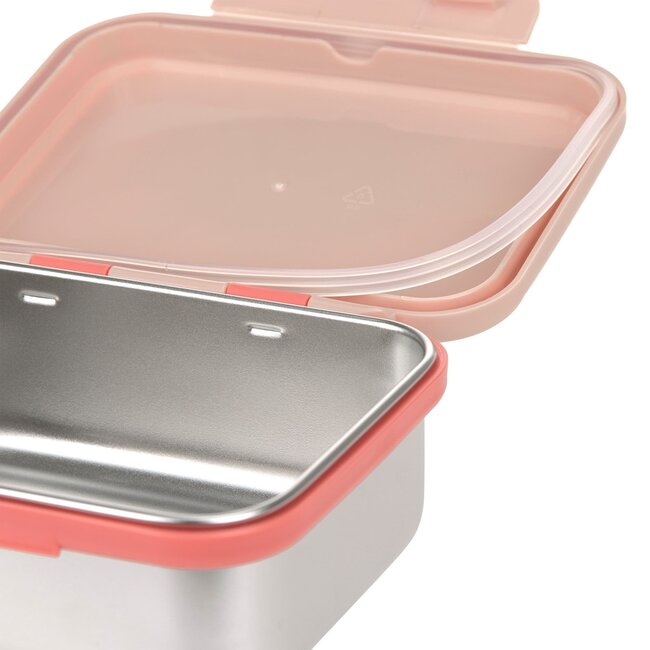 Lunchbox stainless steel Sunny Explorer Rose/Pink