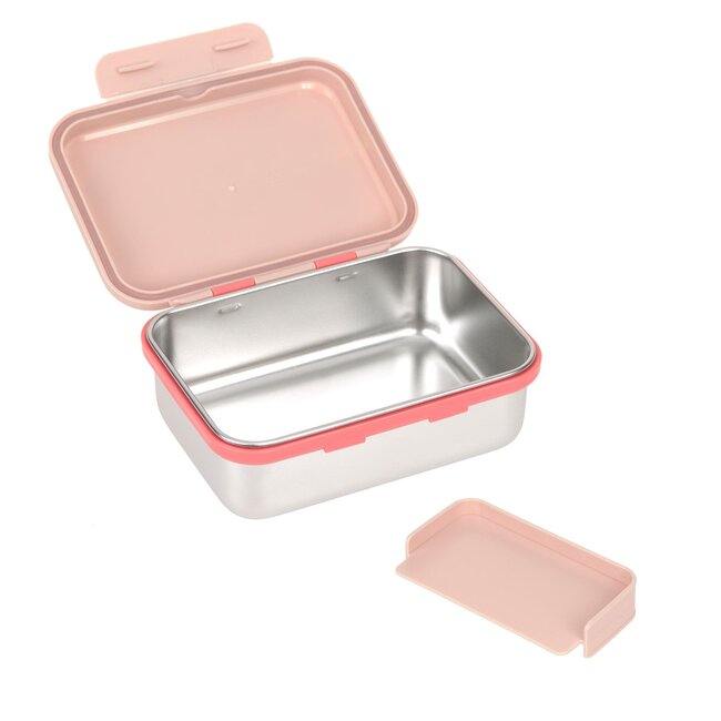 Lunchbox stainless steel Sunny Explorer Rose/Pink