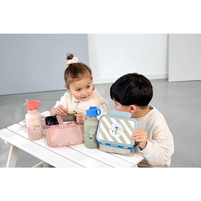 Lunchbox stainless steel Sunny Explorer Rose/Pink