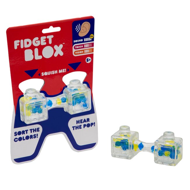 Goliath Fidget blox Sound - Blue & Yellow