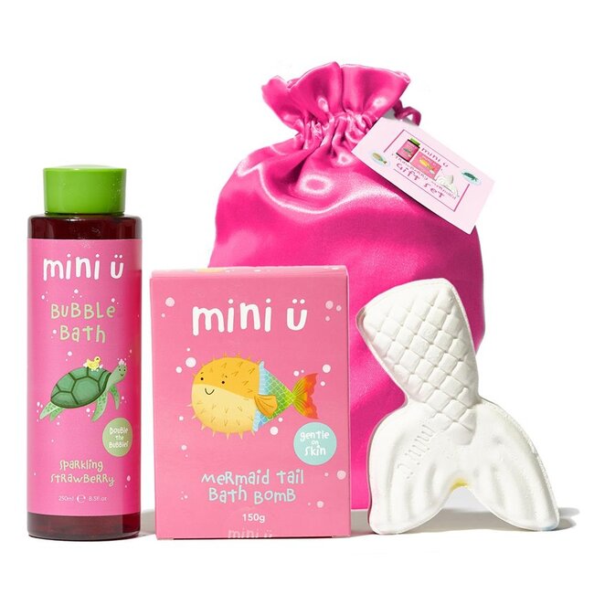 Kado Set Bad Zeemeermin/Aardbei