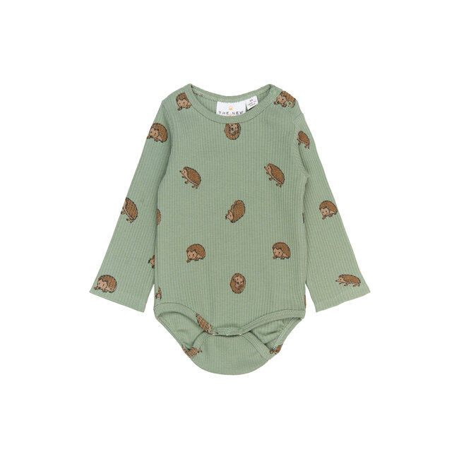 Romper River lily pad aop