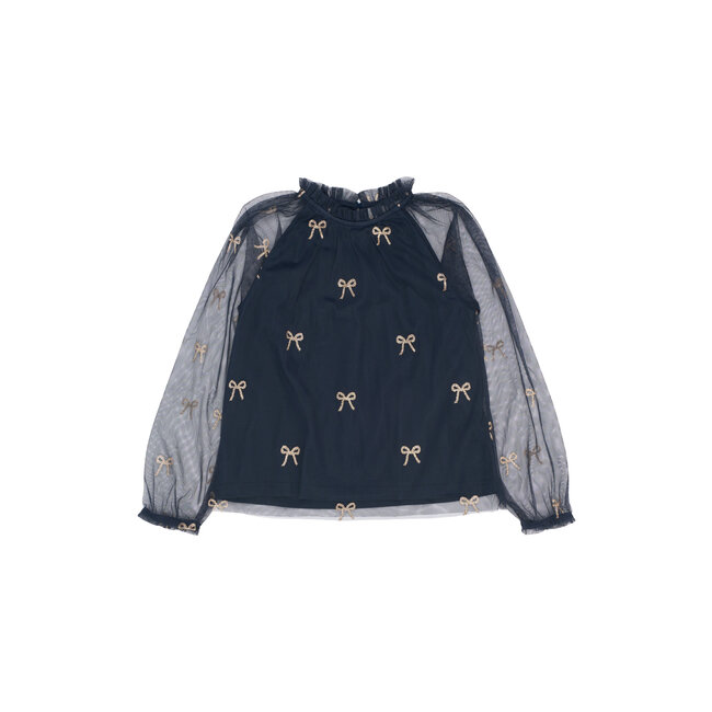 Longsleeve Rudelle navy blazer aop