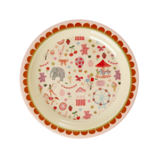Rice Kinderbord - Roze - Fun Fair Print