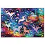 Holographic foil puzzel - 100 stuks - Eenhoorn galaxy