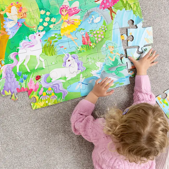 Puzzel - Shaped box - 36 stuks - Magische vrienden