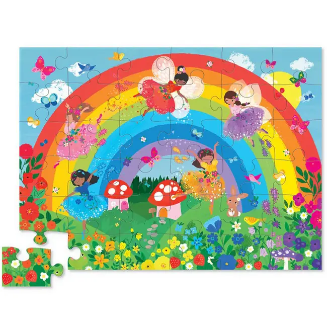 Puzzel - Shaped box - 36 stuks - Over de regenboog