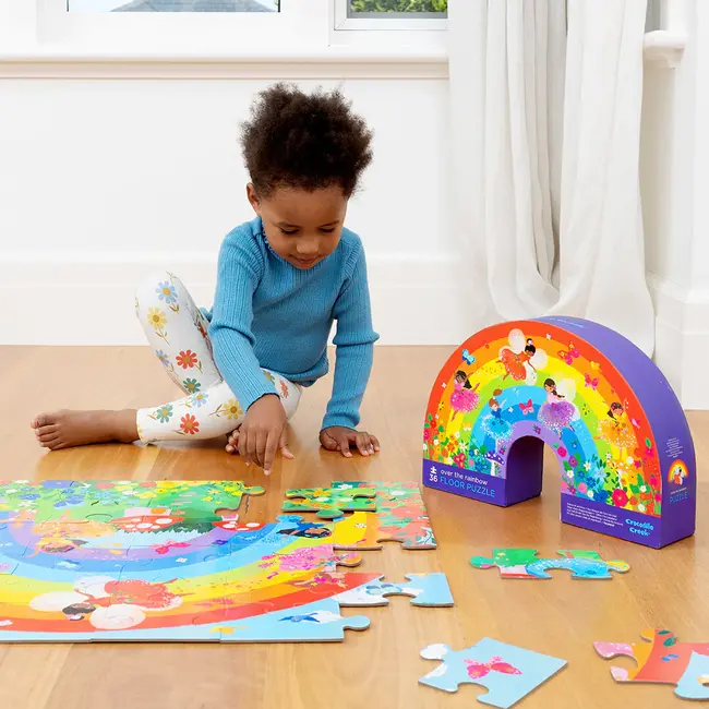 Puzzel - Shaped box - 36 stuks - Over de regenboog