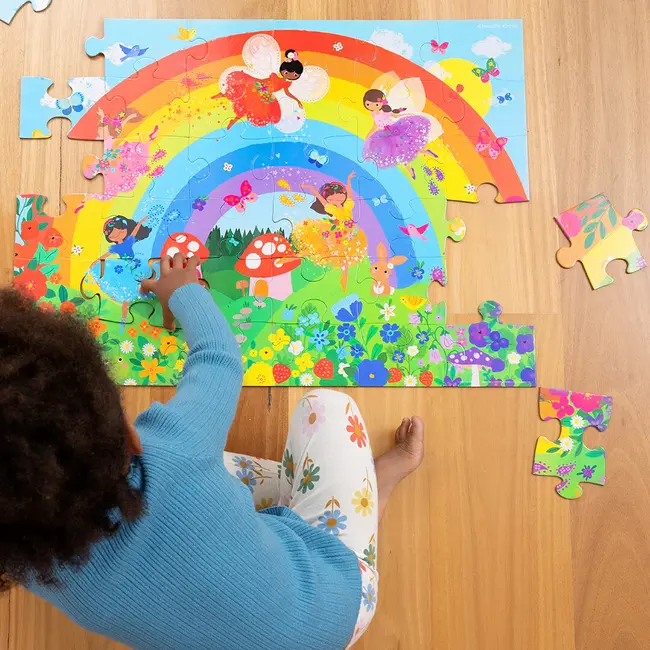 Puzzel - Shaped box - 36 stuks - Over de regenboog