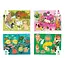 4 puzzel set - Huisdieren