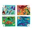 4 puzzel set - Dinosaurussen