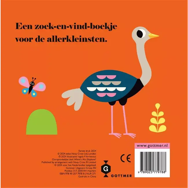 Olifant, waar ben je? Flapjesboek. 2+