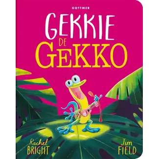 Kartonboek: Gekkie de gekko 3+