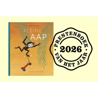 Prentenboek van het jaar 2026 Kleine Aap 4+