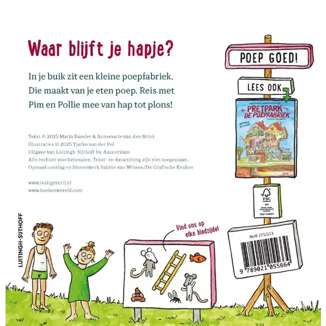 De kleine poepfabriek 3+