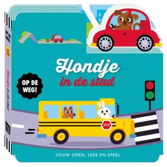 Op de weg - Hondje in de stad 2+
