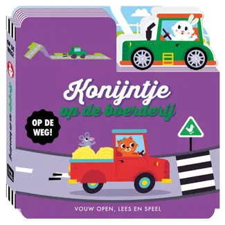 Op de weg - Konijntje op de boerderij 2+