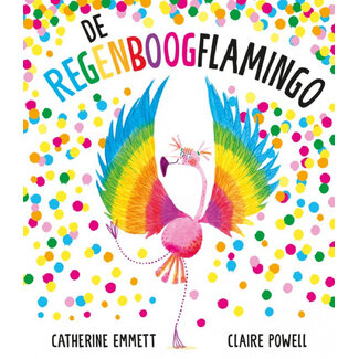 De regenboogflamingo