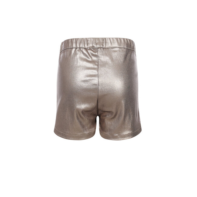 Metallic skirt champagne