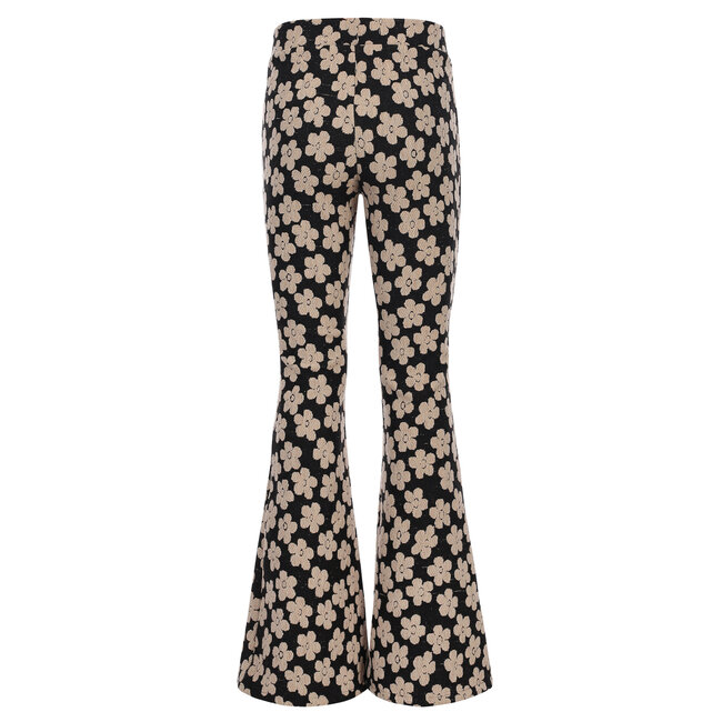 Flaire pants flowerfield black