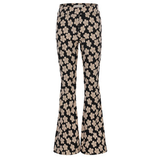 Looxs Flaire pants flowerfield black